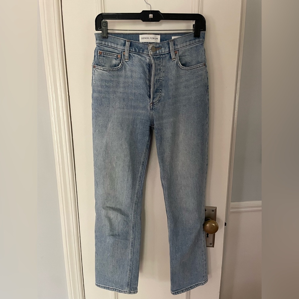 Denim Forum (Aritzia) Arlo High Rise Straight